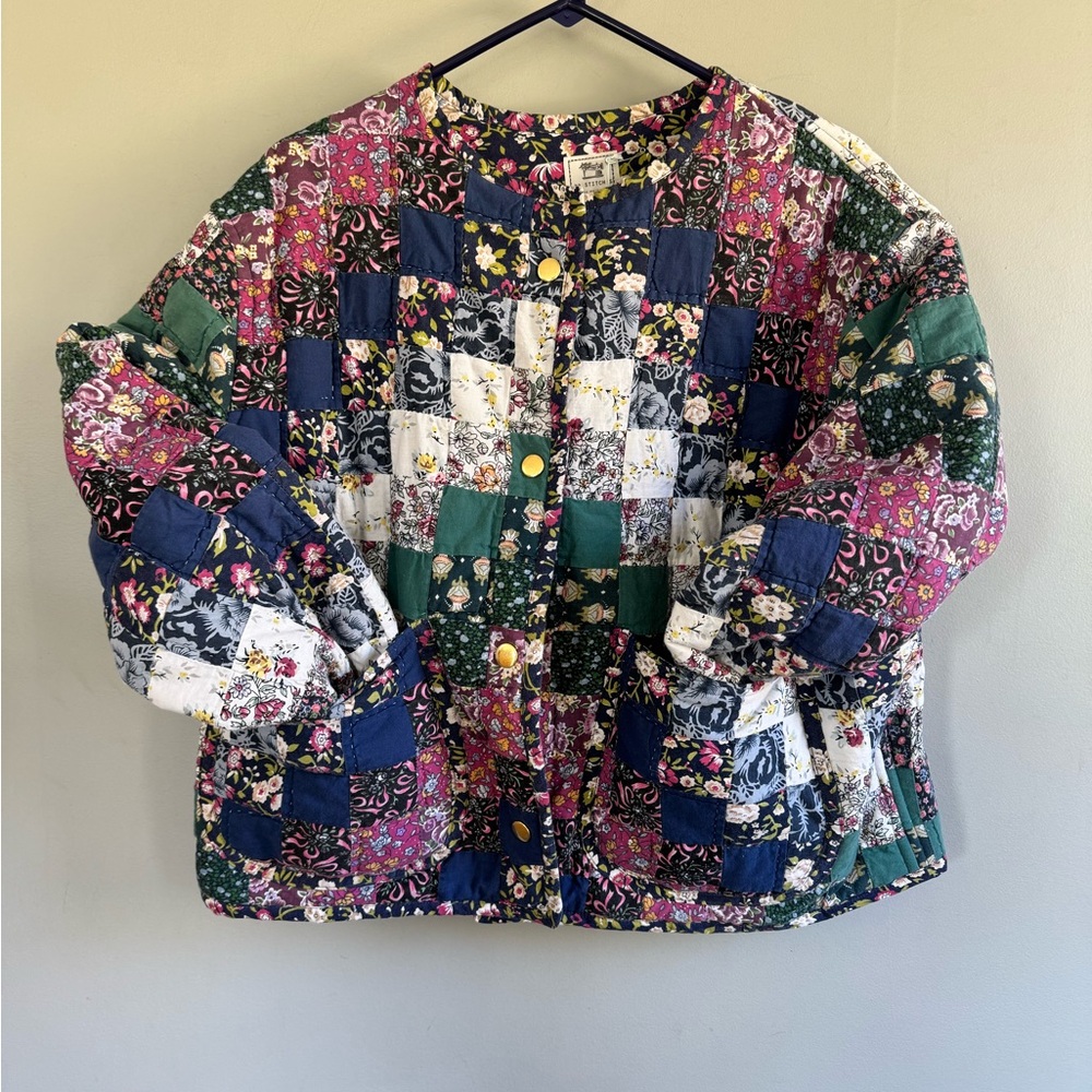Colorful Patchwork Jacket - Picture 2 of 3